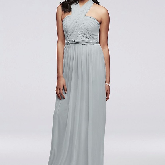 david's bridal multiway bridesmaid dress